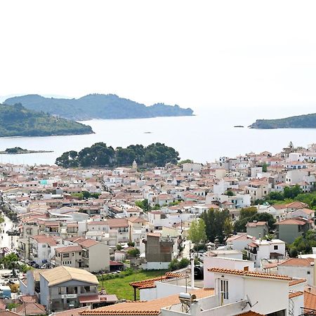 Makis Sea View Studios Skiathos stad Exteriör bild